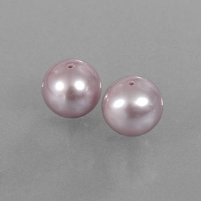 6,22 ct natürliche rosafarbener Perle-Edelsteine, Sphäre / Kugel, Lichtundurchlässig