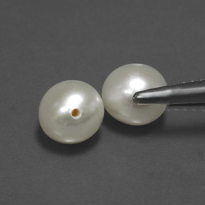  ct natürliche cream Perle-Edelsteine, Sphäre / Kugel, Lichtundurchlässig