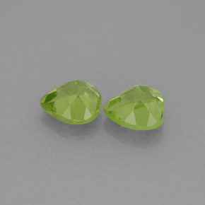  ct natürliche grüner Peridot-Edelsteine, Herzform, VS