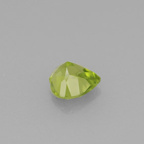 0,52 ctw natürlicher grüner Peridot, Herzform, VS