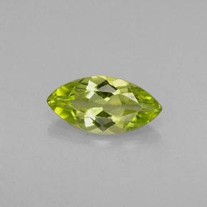 1,03 ctw natürlicher grüner Peridot, Marquise, VVS-VS