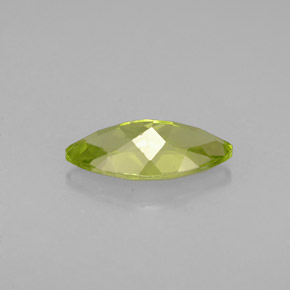 1,03 ctw natürlicher grüner Peridot, Marquise, VVS-VS