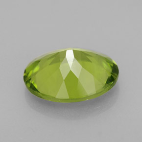 2,42 ctw natürlicher grüner Peridot, Oval Schliff, VS