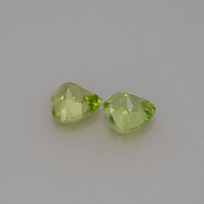  ct natürliche grüner Peridot-Edelsteine, Herzform, VS