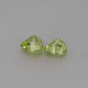  ct natürliche grüner Peridot-Edelsteine, Herzform, VS