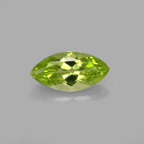 1,05 ctw natürlicher grüner Peridot, Marquise, VVS-VS