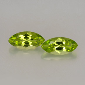  ct natürliche grüner Peridot-Edelsteine, Marquise, VVS-VS