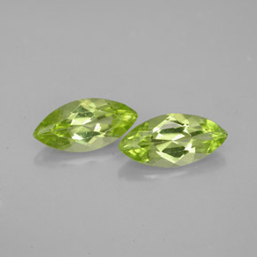  ct natürliche grüner Peridot-Edelsteine, Marquise, VS