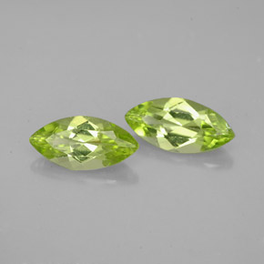  ct natürliche grüner Peridot-Edelsteine, Marquise, VS