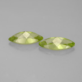  ct natürliche grüner Peridot-Edelsteine, Marquise, VS