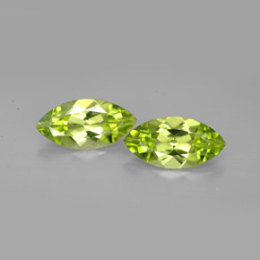  ct natürliche grüner Peridot-Edelsteine, Marquise, VS