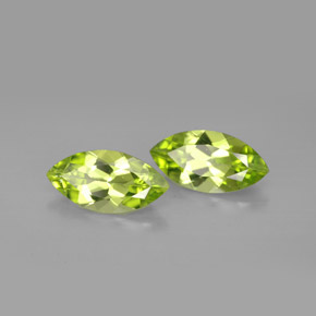  ct natürliche grüner Peridot-Edelsteine, Marquise, VS