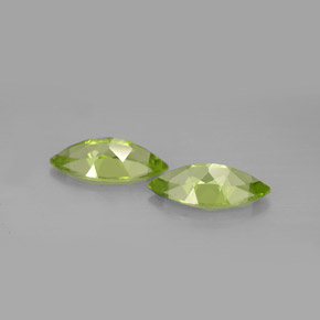  ct natürliche grüner Peridot-Edelsteine, Marquise, VS