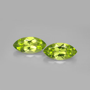  ct natürliche grüner Peridot-Edelsteine, Marquise, VS