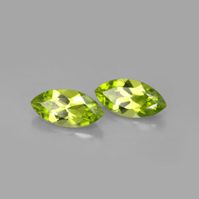  ct natürliche grüner Peridot-Edelsteine, Marquise, VS