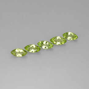  ct natürliche grüner Peridot-Edelsteine, Marquise, VS