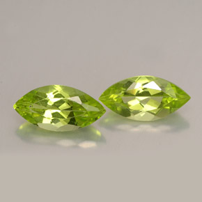  ct natürliche grüner Peridot-Edelsteine, Marquise, VS