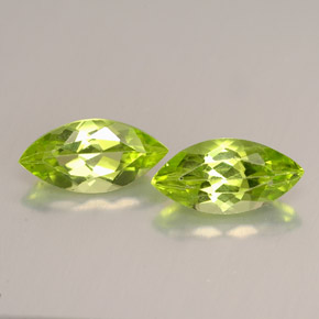  ct natürliche grüner Peridot-Edelsteine, Marquise, VS