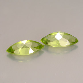  ct natürliche grüner Peridot-Edelsteine, Marquise, VS