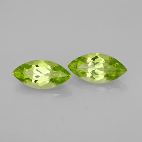 ct natürliche grüner Peridot-Edelsteine, Marquise, VS