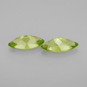  ct natürliche grüner Peridot-Edelsteine, Marquise, VS