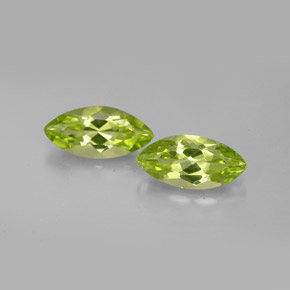  ct natürliche grüner Peridot-Edelsteine, Marquise, VS