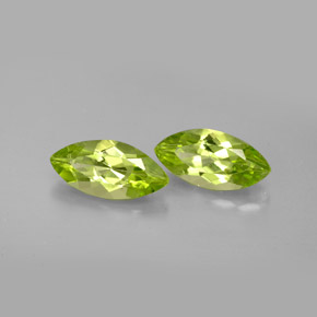  ct natürliche grüner Peridot-Edelsteine, Marquise, VS