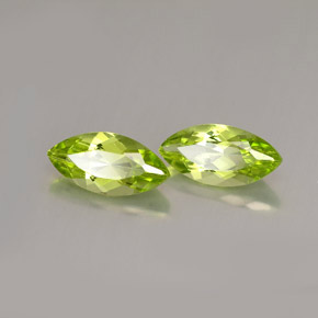 ct natürliche grüner Peridot-Edelsteine, Marquise, VS