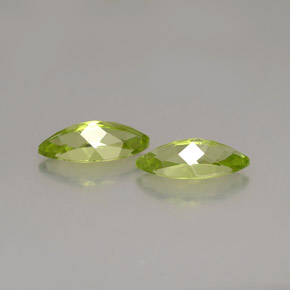  ct natürliche grüner Peridot-Edelsteine, Marquise, VS