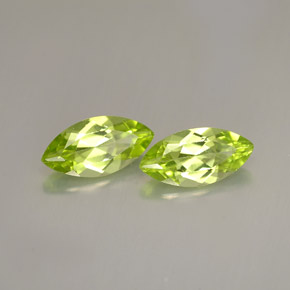  ct natürliche grüner Peridot-Edelsteine, Marquise, VS