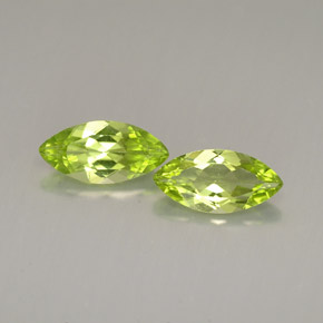  ct natürliche grüner Peridot-Edelsteine, Marquise, VS