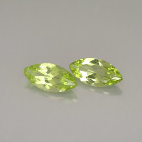  ct natürliche grüner Peridot-Edelsteine, Marquise, VS