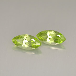 ct natürliche grüner Peridot-Edelsteine, Marquise, VS