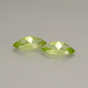  ct natürliche grüner Peridot-Edelsteine, Marquise, VS