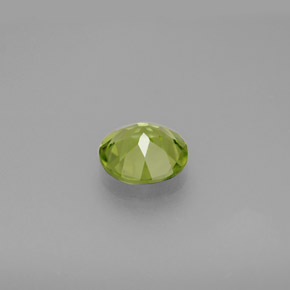1,21 ctw natürlicher grüner Peridot, Rundschliff, VS