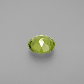 1,35 ctw natürlicher grüner Peridot, Rundschliff, VS