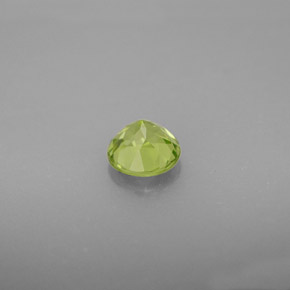 0,81 ctw natürlicher grüner Peridot, Rundschliff, VS