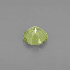 0,92 ctw natürlicher grüner Peridot, Rundschliff, VS