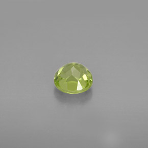 0,84 ctw natürlicher grüner Peridot, Rundschliff, VS
