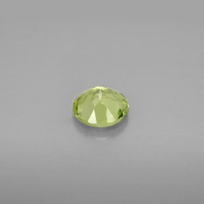 0,82 ctw natürlicher grüner Peridot, Rundschliff, VS