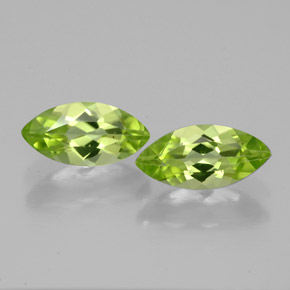  ct natürliche grüner Peridot-Edelsteine, Marquise, VVS-VS