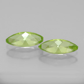  ct natürliche grüner Peridot-Edelsteine, Marquise, VVS-VS