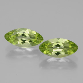  ct natürliche grüner Peridot-Edelsteine, Marquise, VS