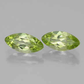  ct natürliche grüner Peridot-Edelsteine, Marquise, VS