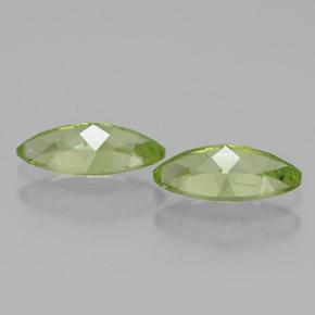  ct natürliche grüner Peridot-Edelsteine, Marquise, VS