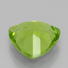 2,45 ctw natürlicher grüner Peridot, Trillion, VS