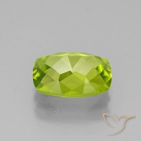 9,17 ctw natürlicher gelblich-grün Peridot, Kissen, VS