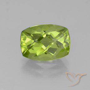 2.38ct Natürlicher Leichtes lebendiges Grün Peridot, Kissen, VS
