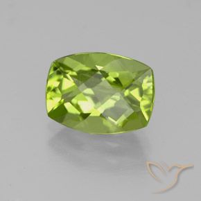 9,17 ctw natürlicher Leichtes lebendiges Grün Peridot, Kissen, VS