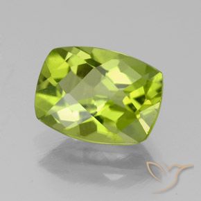 9,17 ctw natürlicher gelblich-grün Peridot, Kissen, VS